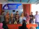 Bupati Sabar AS saat launching Penyerahan Cadangan Bantuan Pangan.