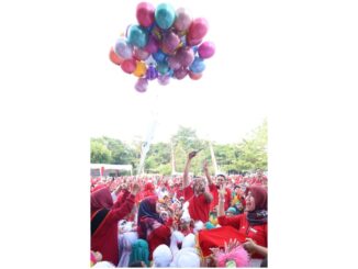 Hari Anak Nasional (HAN) ke-40 di Peringati di Payakumbuh, diikuti ribuan anak.