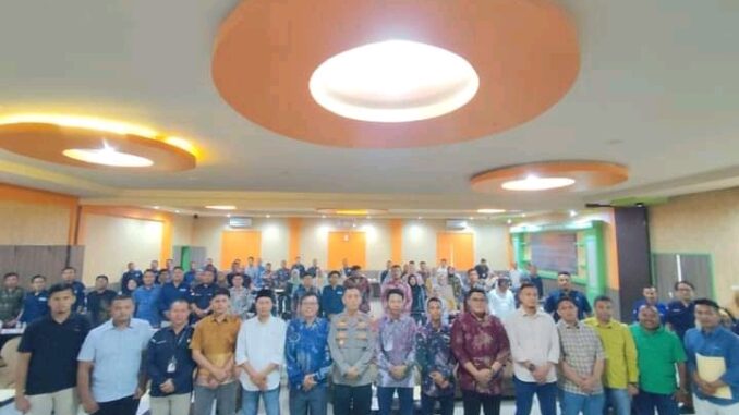 KPUD Pessel berkoordinasi dengan Dinas Dukcapil Pessel.