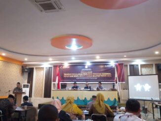 KPUD Pessel terus gencar sosialisasikan tahapan Pilkada 2024 bersama lintas sektoral.