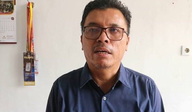 Ketua KPUD Pessel, Aswandi.