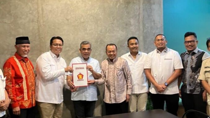 Partai Gerindra siap memenangkan pasangan Eka Putra dan Ahmad Fadly Syuir Syam dalam Pilkada.