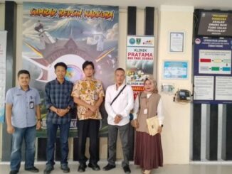 KPU Pessel dan BNN Provinsi berkoordinasi dalam kesiapan pemeriksaan kesehatan paslon Pilkada 2024.