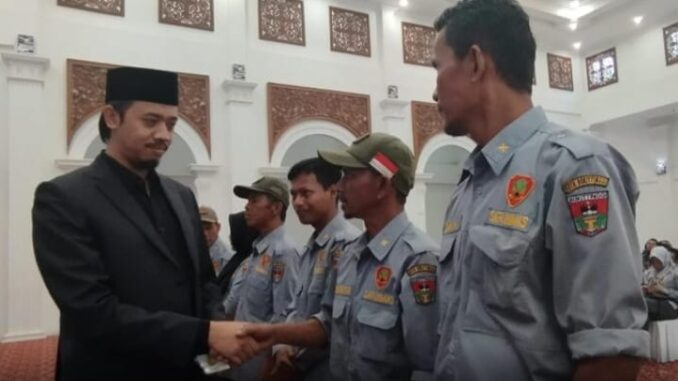 Wako Bukittinggi bersama jajaran Satlimas.