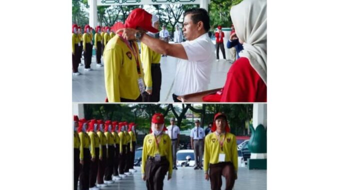 Wako membuka pelatihan tahap I Paskibraka Bukittinggi 2024.
