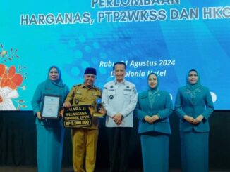 Kabupaten Batu Bara blBerhasil Memboyong 6 Penghargaan Pada lomba Hari Kesatuan Gerak (HKG) Pemberdayaan Kesejahteraan Keluarga (PKK), Hari Keluarga Nasional (Harganas) serta lomba Program Terpadu Peningkatan Peranan Wanita menuju Keluarga Sehat dan Sejahtera (PTP2WKSS).