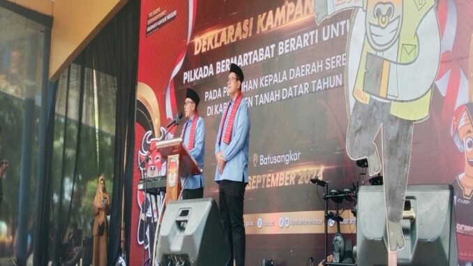 Paslon Bupati dan Wakil Bupati Nomor Urut 2 Eka Putra-Ahmad Fadly.