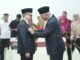 Pelantikan Hani Syopiar Rustam sebagai Pjs Walikota Bukittinggi.