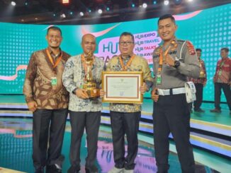 Pemkab Tanah Datar meraih penghargaan WTN 2024 Kategori Kota Kecil.