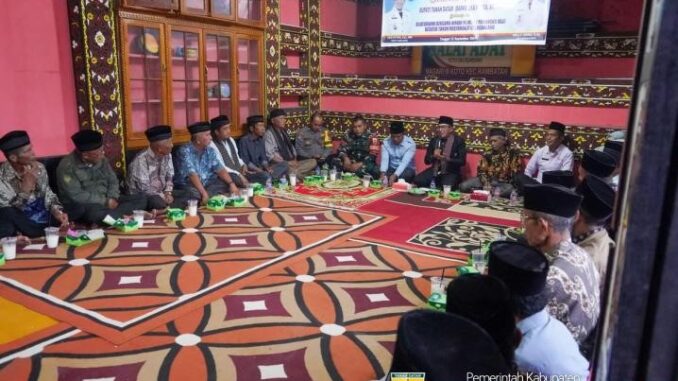 Silaturrahmi Bupati Eka Putra dengan Ninik Mamak, Tokoh Masyarakat dan Pemuka Agama Nagari Galogandang.