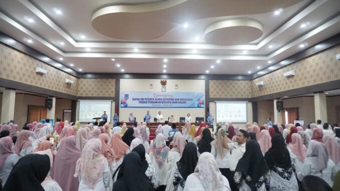 Bank Nagari cabang kumpulkan seluruh bendahara OPD se-kota Payakumbuh.