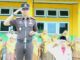 Kajari Pasaman saat menjadi Pembina Upacara di SMAN 1 Lubuk Sikaping.