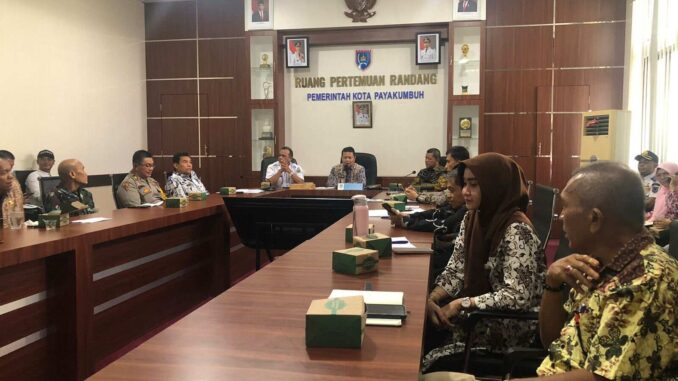 Persiapan Pemko Payakumbuh tuan rumah kontes ternak tingkat Sumbar.