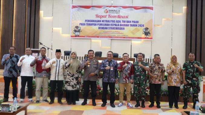 Pj.Wako Payakumbuh berharap Rakor yang dilaksanakan Bawaslu Kota Payakumbuh dapat meningkatkan sinergi antara pemerintah kota, Bawaslu, Forkopimda, dan semua pihak terkait akan semakin kuat.