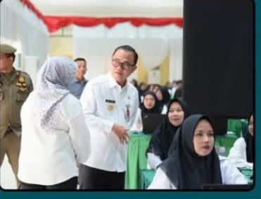 1.446 orang ikuti Seleksi CPNS Kota Bukittinggi formasi 2024,ditinjau Pjs Wako Hani S Rustam.