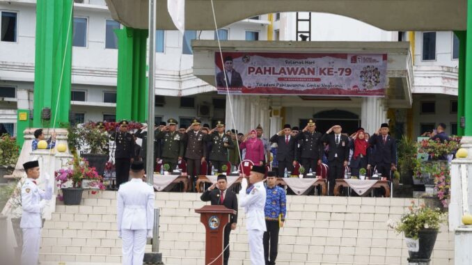 Upacara Peringatan Hari Pahlawan di Limapuluh Kota.