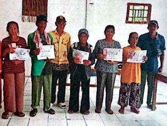 BLT-DD Tahap III Tahun 2024 disalurkan Pemdes Goiso'oinan kepada 40 KPM.