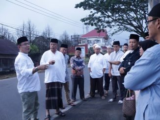 Wali Kota Payakumbuh saat meninjau kebersihan dan infrastruktur Kelurahan Tigo Koto Dibaruah.
