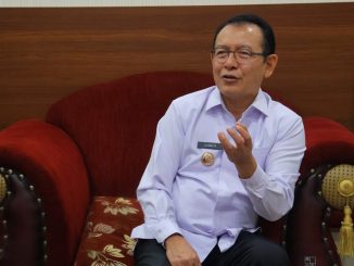 Wako Zulmaeta saat menerima kunjungan BPOM.