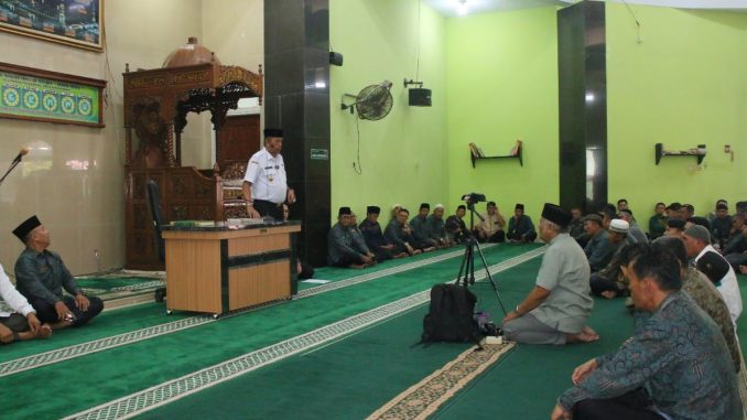 Wawako Elzadaswarman saat menghadiri halal bihalal KKKS/M.