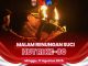 Letkol Inf Slamet Dwi Santoso, Dandim 0304 Agam, memimpin Upacara Kehormatan Renungan Suci.