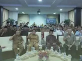 Pemko Bukittinggi ikuti rakor perencanaan Kota Terpadu di Sumatera dan Kalimantan secara daring.