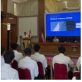 Sekda Kota Bukittinggi, Rismal Hadi, membuka kegiatan Latihan Dasar (Latsar) CPNS 2025.