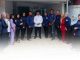 Wakil Wali Kota Bukittinggi, Ibnu Asis bersama Ketua PMI Bukittinggi, H. Chairunnas dan staff PMI Bukittinggi.