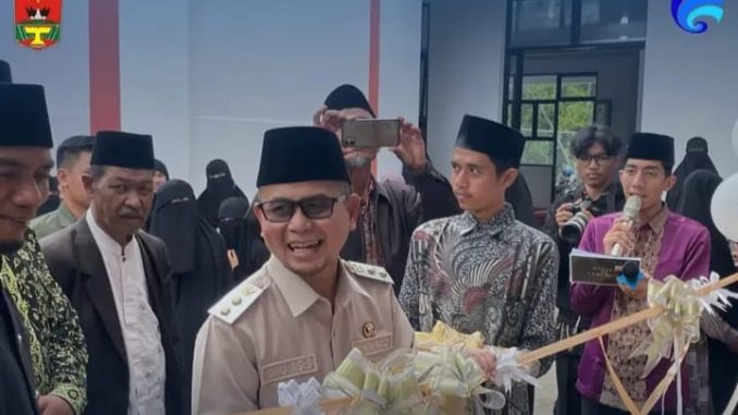 Ma'had pondok Tahfidzul Qur'an Ibnu Katsir, diresmikan Wawako Bukittinggi Ibnu Asis, Kamis (4/9).