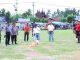Wako Zulmaeta menendang bola pertama sebagai simbol dibukanya Turnamen Sepak Bola Wali Kota Cup IX 2025.