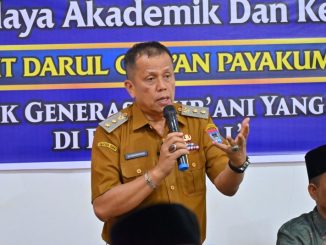 Wawako Elzadaswarman saat membuka kegiatan Pengenalan Budaya Akademik dan Kemahasiswaan (PBAK) Tahun Akademik 2025/2026.