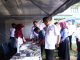 Wawako Elzadaswarman saat menghadiri acara peringatan HUT ke-80 Palang Merah Indonesia di halaman Balai Kota Payakumbuh.