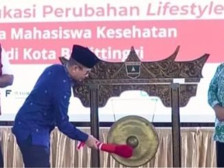 Wawako Ibnu Asis membuka kegiatan pengabdian masyarakat PDS PatKlin Sumbar dan Universitas Mohammad Natsir Bukittinggi.
