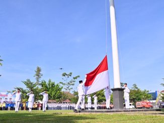 Wawako Elzadaswarman memimpin upacara peringatan Hari Sumpah Pemuda ke-97.