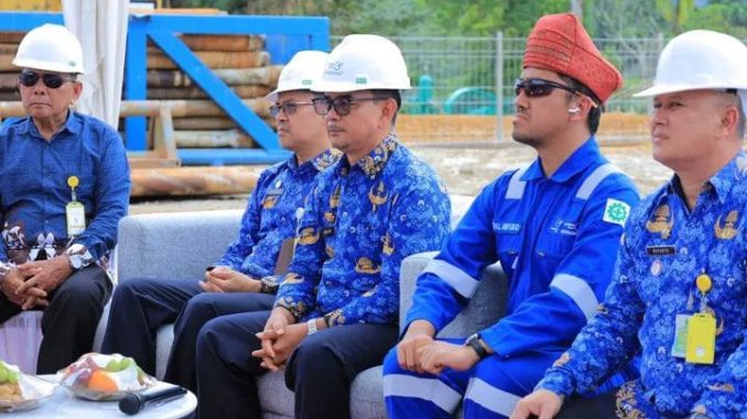 Wabup Pasaman Parulian menghadiri Live Streaming The 11th Indonesia International Geothermal Convention & Exhibition 2025.