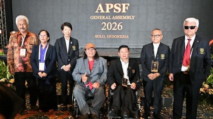 Senny Marbun terpilih sebagai Presiden APSF 2026–2030, siap perkuat kemajuan olahraga disabilitas Asia Tenggara. (Dok. Istimewa)
